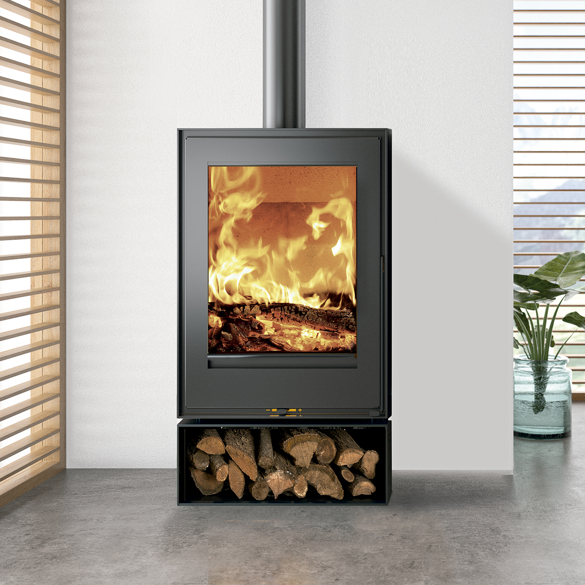kaminofen Seuoia Store von Kunst Stoves
