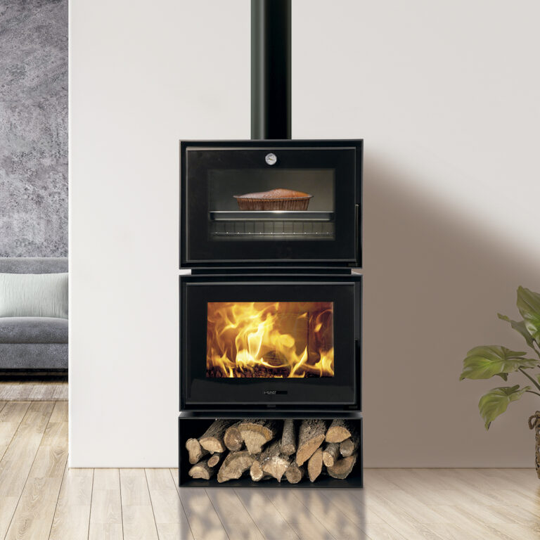 Kunststoves Kaminofen Yucca – Ofen mit Backfach Ofen GmbH ofen.gmbh Kaminofen mit Backfach Kunst Stove Yucca