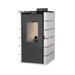 kleiner Automatischer Pelletofen Solzaima Europa – schwarz Ofen GmbH ofen.gmbh billiger zuverlässiger automatischer Pelletofen Solzaima Europa 6KW