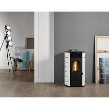 kleiner Automatischer Pelletofen Solzaima Europa – schwarz Ofen GmbH ofen.gmbh billiger zuverlässiger automatischer Pelletofen Solzaima Europa 6KW