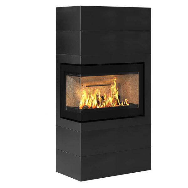 Eck Kaminofen Hwam 5670M Ofen GmbH ofen.gmbh Eck Kaminofen Hwam 5670M Kaminofen mit Abbrandautomatik