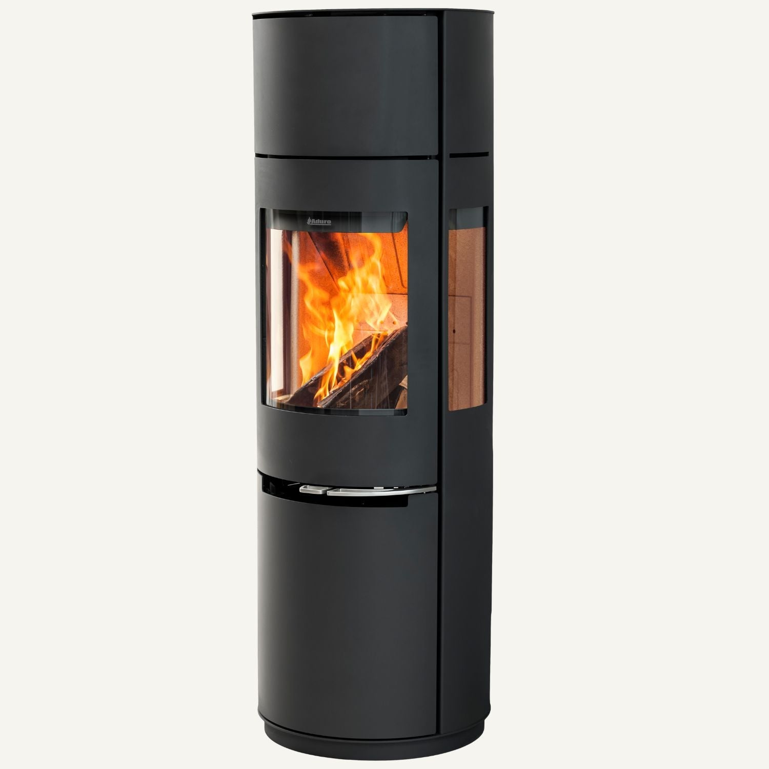 Aduro H7 Hybridofen mit Wärmespeicher – Holz und Pellets Ofen GmbH ofen.gmbh Aduro H7 Hybridofen mit Wärmespeichersteinen Originalfoto – Ofen Team Montage