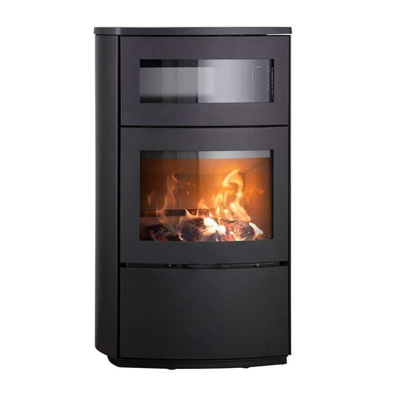 HETA Scan-Line 1000B Ofen GmbH ofen.gmbh HETA Scan-Line 1000B Kaminofen mit Backfach – Produktfoto