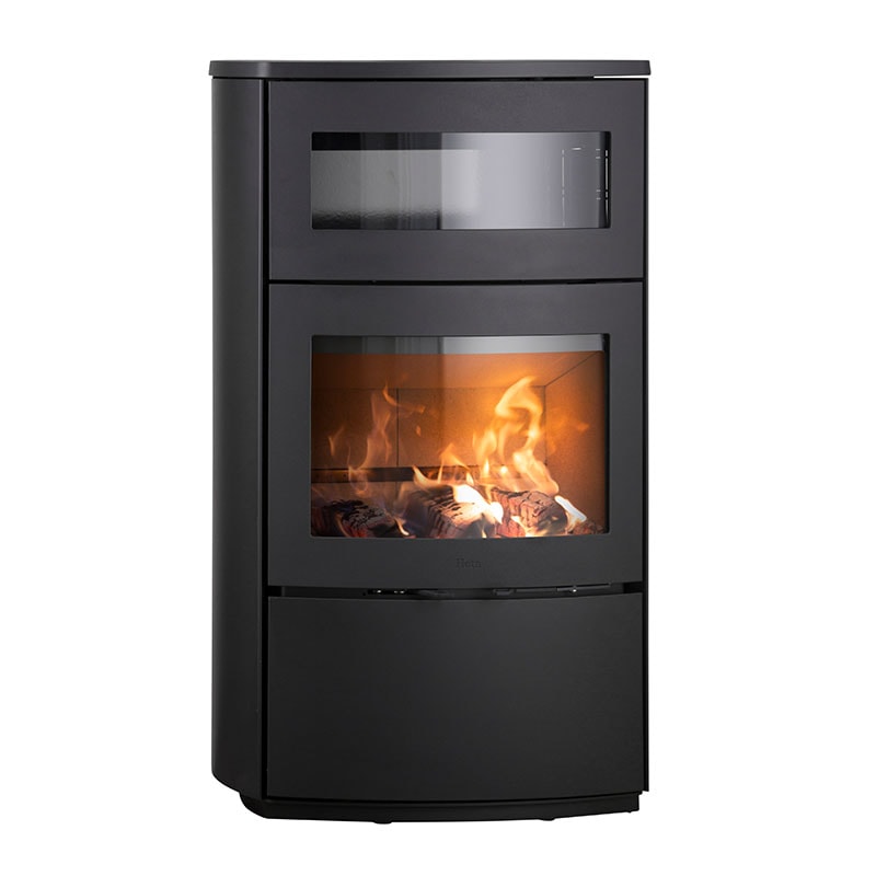 HETA Scan-Line 1000B Kaminofen mit Backfach Original Produktfoto – Heizen und Backen