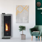 Thermorossi Saint Moritz idra 29 Evo – wasserführender Pelletofen Ofen GmbH ofen.gmbh Thermorossi Dorica Idra 29 Evo Stone wasserführender Pelletofen – Herstellerbild