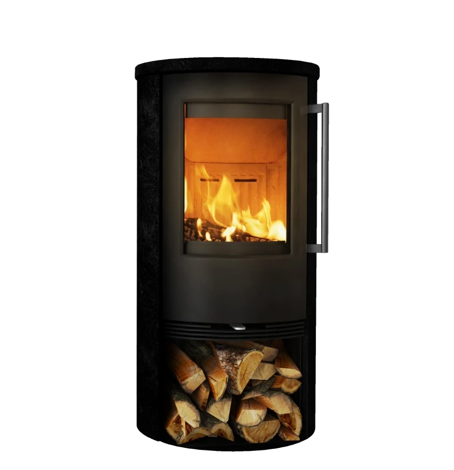 Original-Produktfoto TermaTech TT21RS-Black Kaminofen
