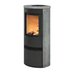 TermaTech TT21R A-FLAME Kaminofen Ofen GmbH ofen.gmbh TermaTech TT21RS-CG A-FLAME, TermaStone Grey Kaminofen – originalgetreues Herstellerproduktfoto