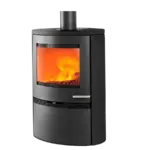 Original-Produktfoto TermaTech TT22HS Black Kaminofen
