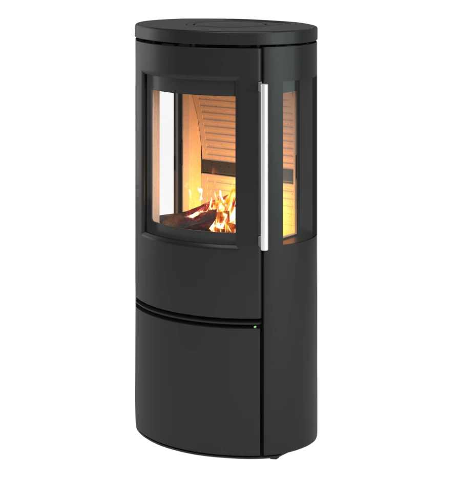 TermaTech TT23RG A-Flame Kaminofen Ofen GmbH ofen.gmbh Original-Produktfoto TermaTech TT23RG A-FLAME med automatisk styring Kaminofen