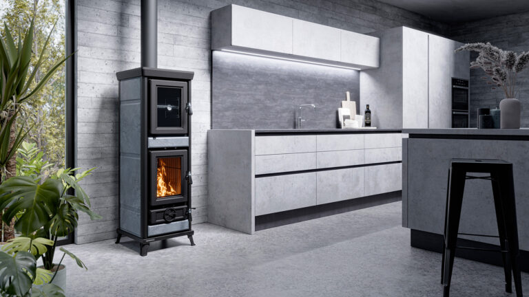 Thermorossi Agnese EVO6 Stone – Originalfoto des Herstellers im Wohnambiente