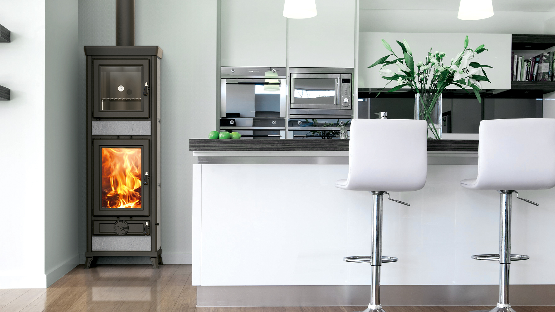 Thermorossi Anna Evo6 Stone – Originalfoto des Herstellers im Wohnambiente
