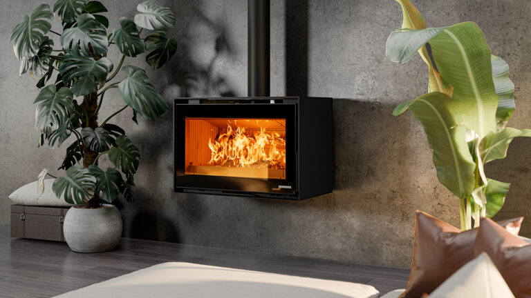 Thermorossi Moon Wandversion – Originalfoto des Herstellers im Wohnambiente