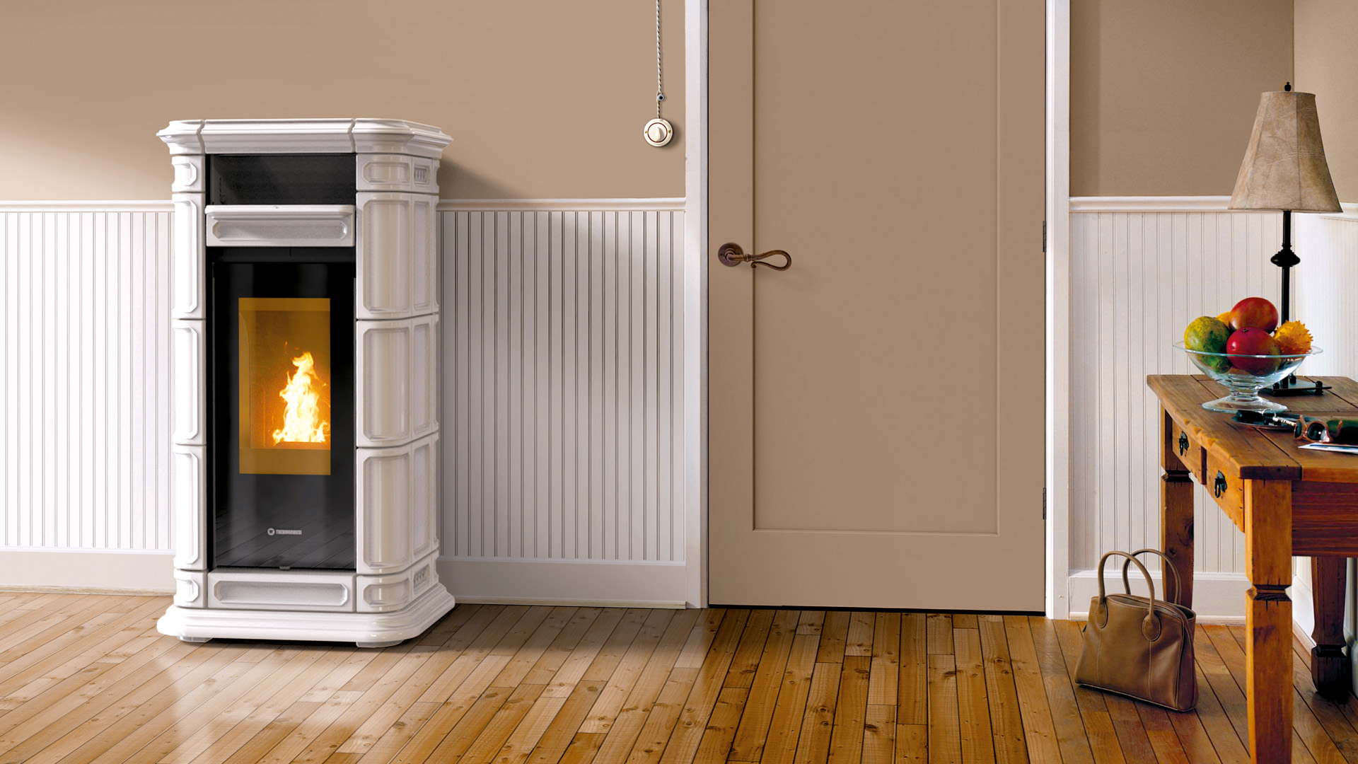 Thermorossi Saint Moritz Supreme Natural EVO – Originalfoto des Herstellers im Wohnambiente