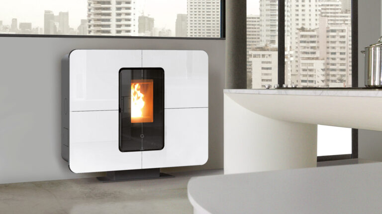 Thermorossi SlimQuadro Idra Evo6 Cristallo – Originalfoto des Herstellers im Wohnambiente