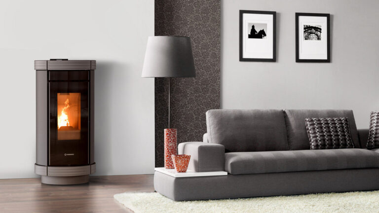 Thermorossi dorica metalcolor – Originalfoto des Herstellers im Wohnraum