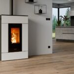 Thermorossi SlimQuadro Lumia Cristallo Pelletofen, Herstellerbild