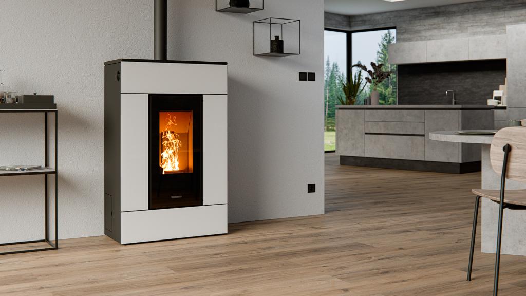 Thermorossi SlimQuadro Lumia Cristallo – Pelletofen Ofen GmbH ofen.gmbh Thermorossi SlimQuadro Lumia Cristallo Pelletofen, Herstellerbild